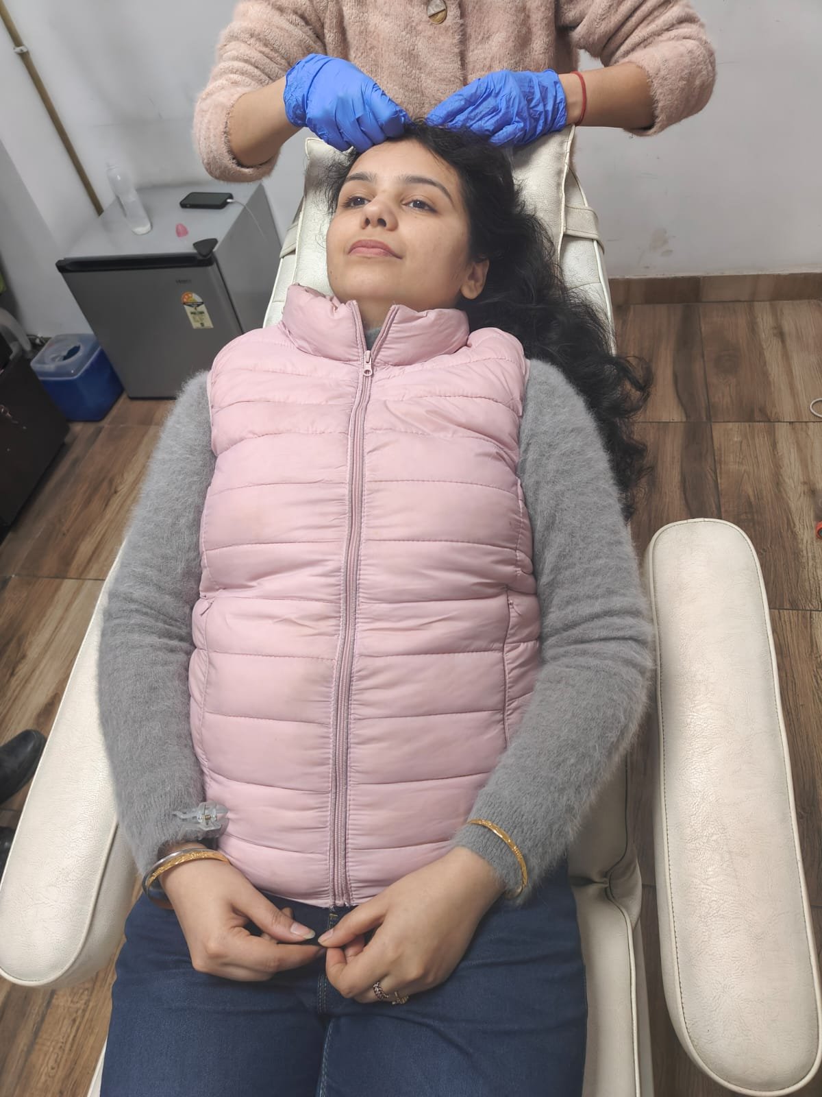 GFC hair treatment procedure at BVertex in Rajouri Garden